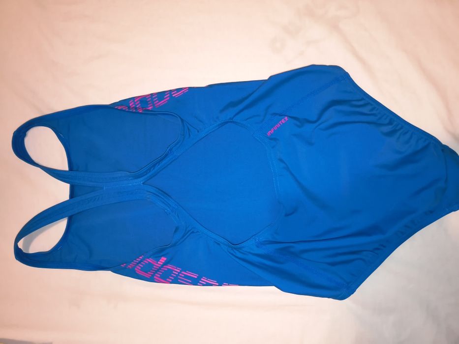 Costum de inot Adidas Infinite, fetite, 11-12 ani, 152 cm