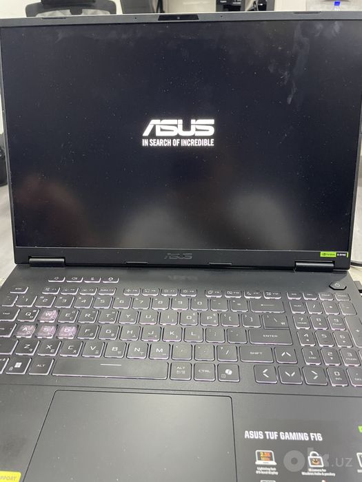 ASUS TUF F16, i7/16/512 RTX5060 2.5K 165 Hz