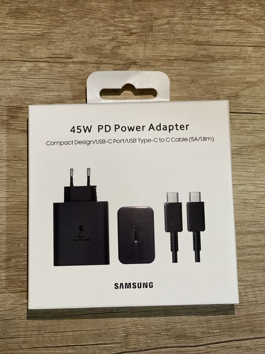 ORIGINAL Samsung adapter + kabel