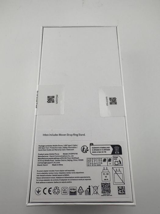 Telefon mobil Xiaomi 15, 12GB RAM, 512GB, 5G, Negru, SIGILAT