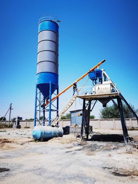 Бетон завод 35 m3\ч 50 м3\ч 65 м3\ч 120 м3\соатига