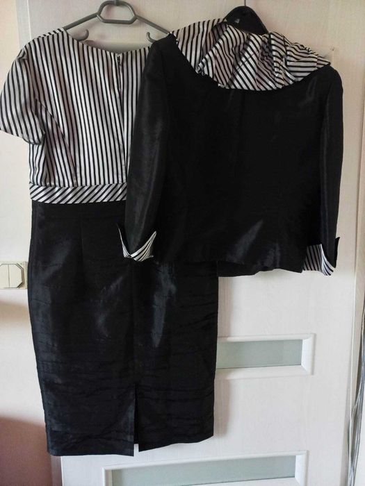 Българска дамска сатенена рокля на бутик Шик XL