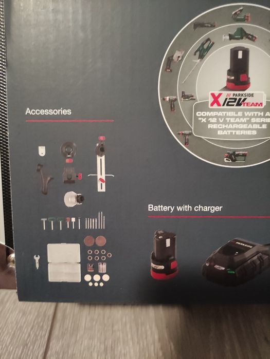 mini freza masina de gaurit Parkside Performance 12 V  Dremel