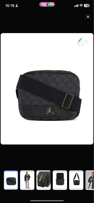 Jordan сумка через плечо барсетка