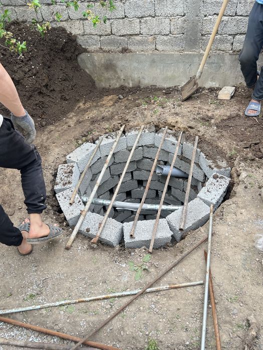 Урачи сантихика турба тккизиш ишларини киламиз yama qazish