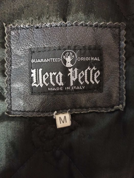 Jacheta trench din piele naturala Vera Pelle marimea L/XL