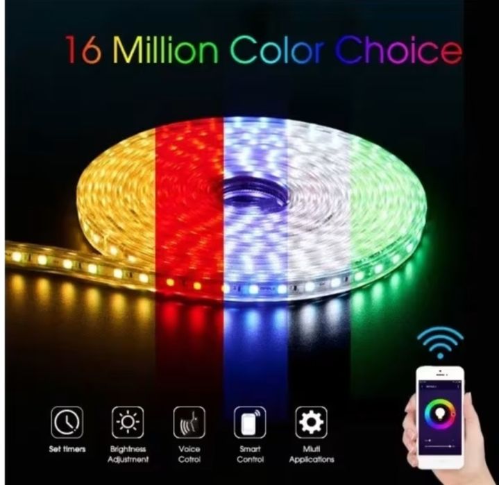 Banda led 5 m cu functii