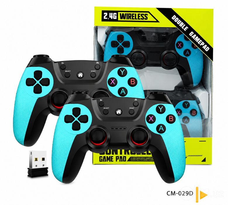 2.4г wireless double gamepad — андроид қурилмалар учун
телефон, планше