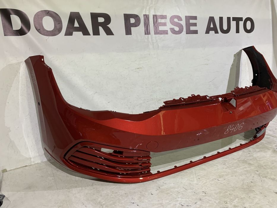 Bara fata VW Golf 8 VIII, 2020, 2021, 2022, 2023, 2024, cod origine OE 5H0807221J, cu gauri pentru senzori de parcare (6).