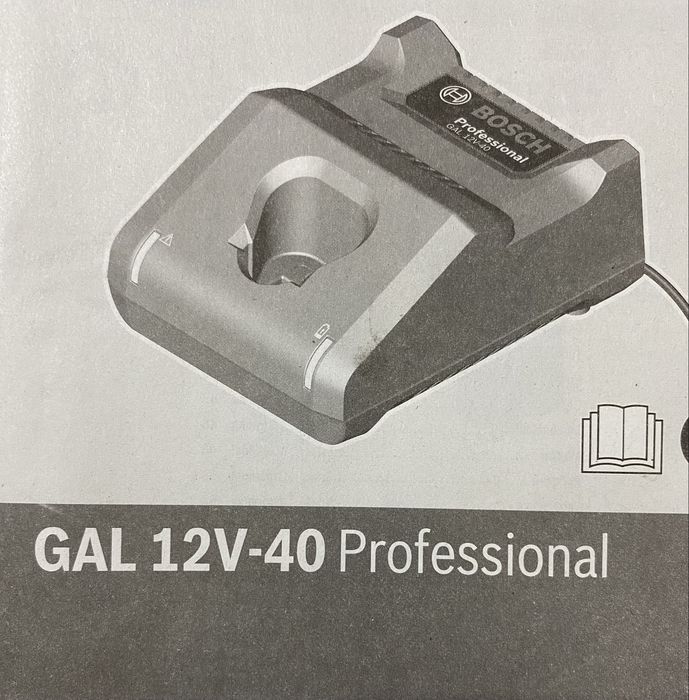 Зарядное устройство GAL 12V-40 для аккумуляторов Bosch 12V