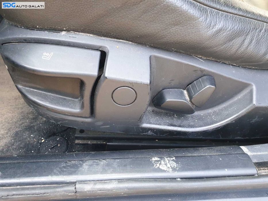 Scaun Stanga Fata Sofer Piele Fara Incalzire BMW Seria 5 E60 E61 2003 - 2010 [C1240]