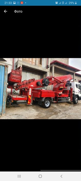 Автовышка хизмати Андижон 45 метрдан 17 метргача