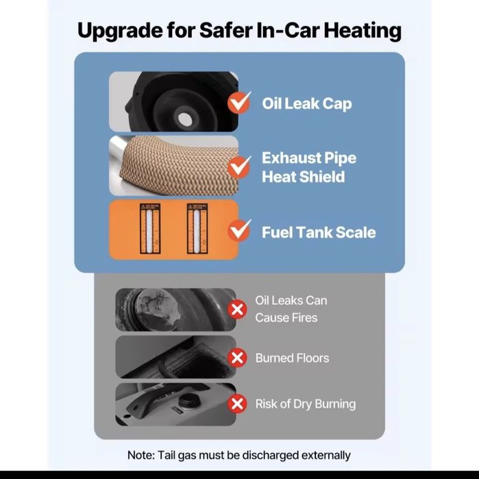 Дизелова печка VEVOR,Промо