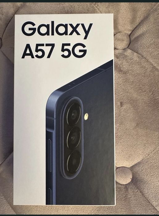 Telefon mobil Samsung Galaxy A57, Dual SIM, 8GB RAM, 128GB, 5G, Awesome Navy