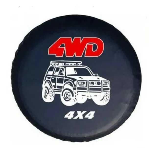 Кожен Калъф за резервна гума на джип / 4X4 / 15 и 16 цолови