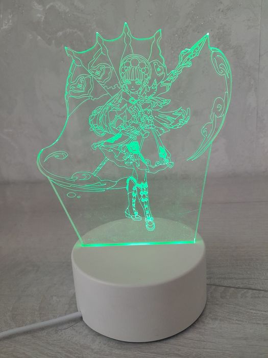 светильник геншин импакт, Юнь Цзинь. Семь цветов света.