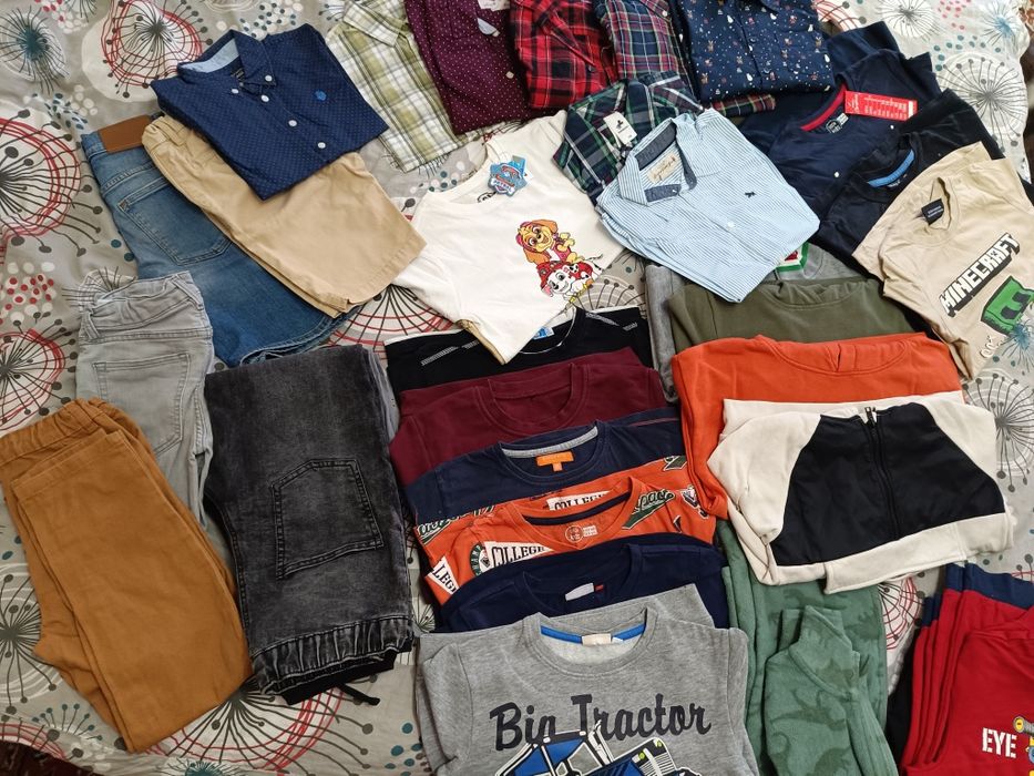 Lot mare băiat,mărimea 128-134 (7,8,9 ani)