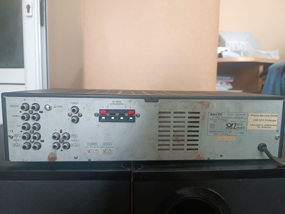 Субуфер с говорители Pioneer ts w308d и усилвател 4