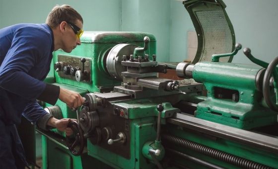 Токарные работы.