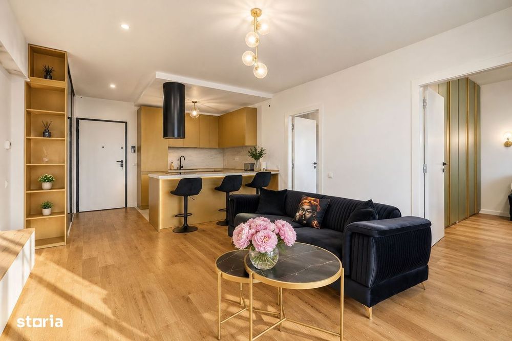 Apartament Premium ONE Cotroceni Park -Mobilat Luxury-Parcare Inclusa