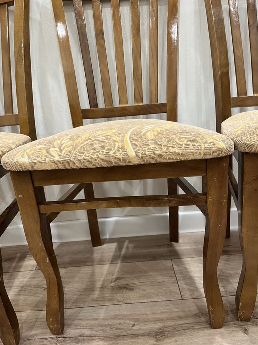 Стулья из чистого дерево