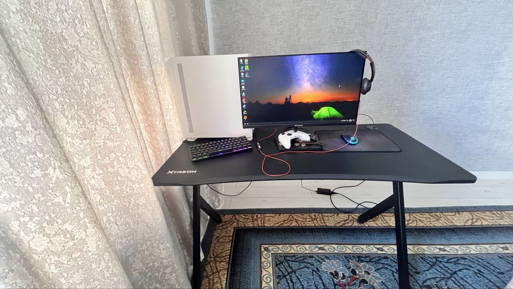 Игровой ПК, стол, кресло