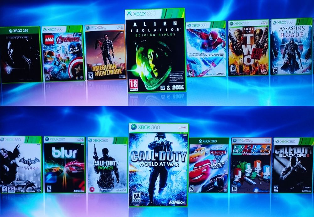 Xbox 360 прошитый +70 игр