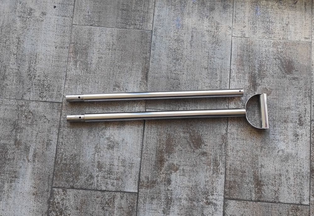 Дръжка, държач за лопата. Тръба от неръждаема стомана Офроуд, off-road