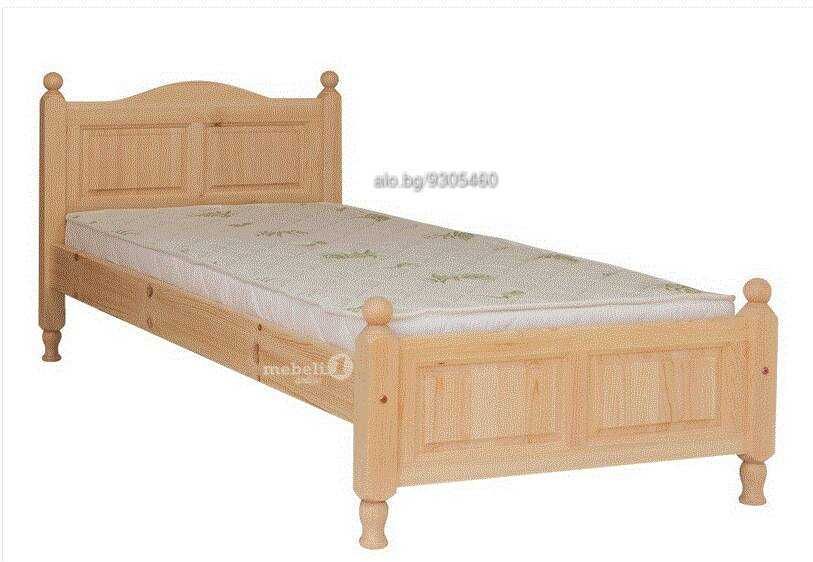 продавам единично легло от масив