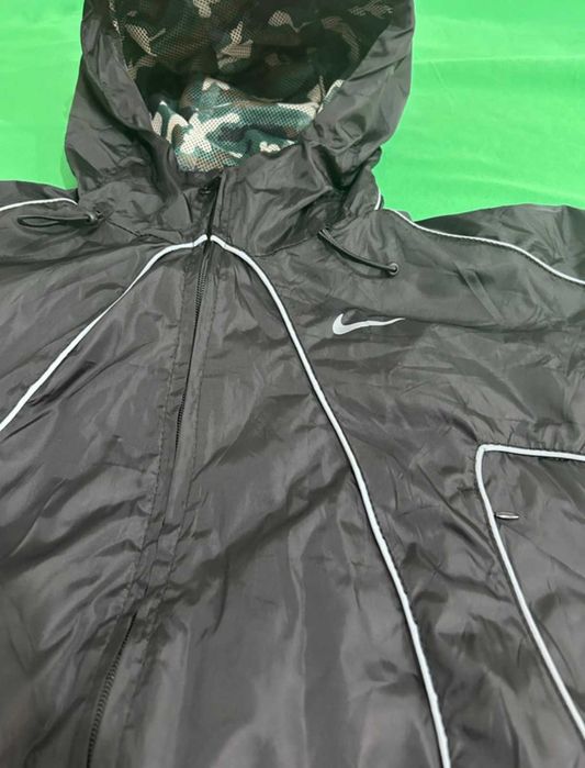 Geacă Nike x Corteiz Windrunner / Jachetă Trening Neagră – Originală
