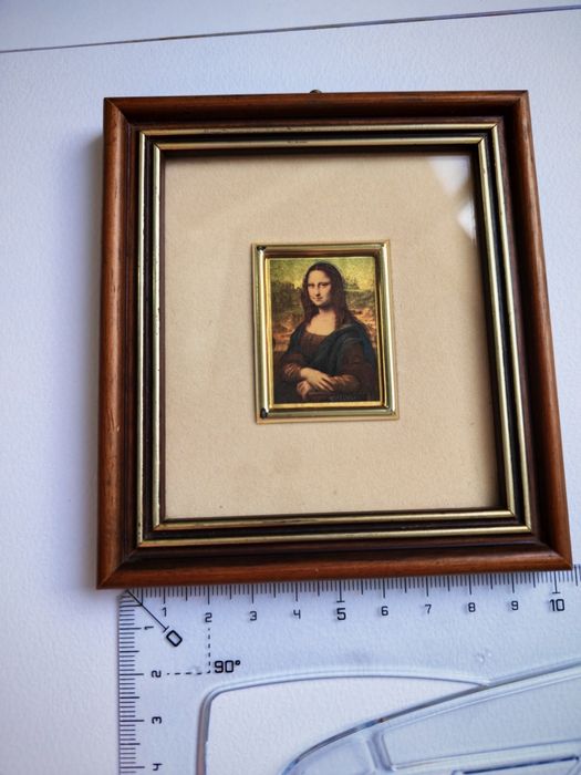 Lot 4 tablouri italiene cu foiță de aur 23K/24K, înrămate, cu certificate
