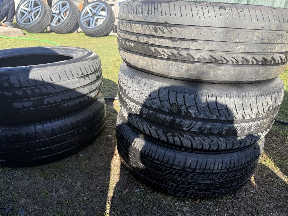 Шины в хорошем состоянии разные