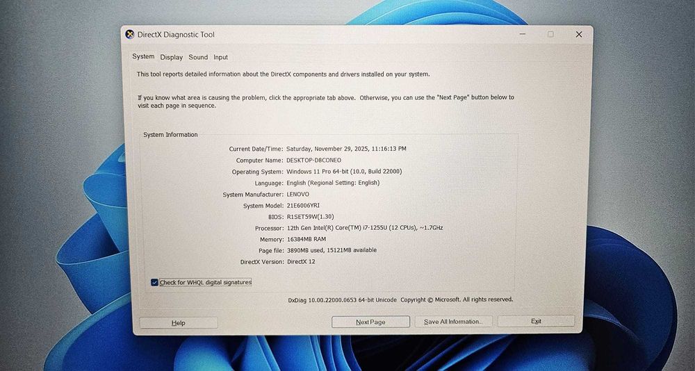 Lenovo ThinkPad E15 Gen 4 Intel Core i7-1255U Zeus Amanet 65874