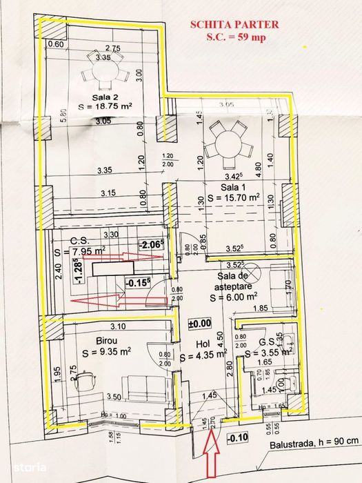 Spatiu comercial de inchiriat, str. Logofat Tautu, Bacau