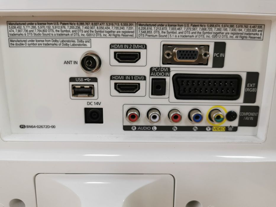 Televizor / Monitor LED Samsung, 59 cm, LT24D391EW, Full HD