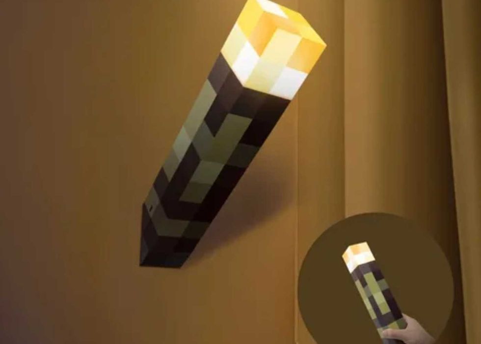 Minecraft лампа ночник