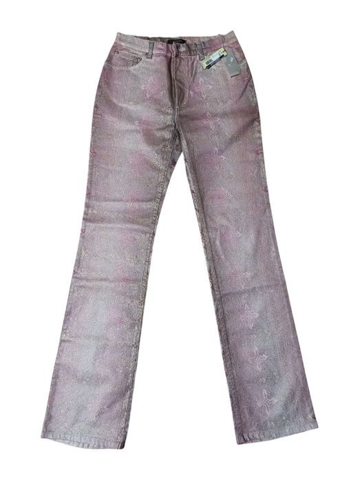 Pantaloni evazați  Roberto Cavalli , made  in Italy, mărimea M