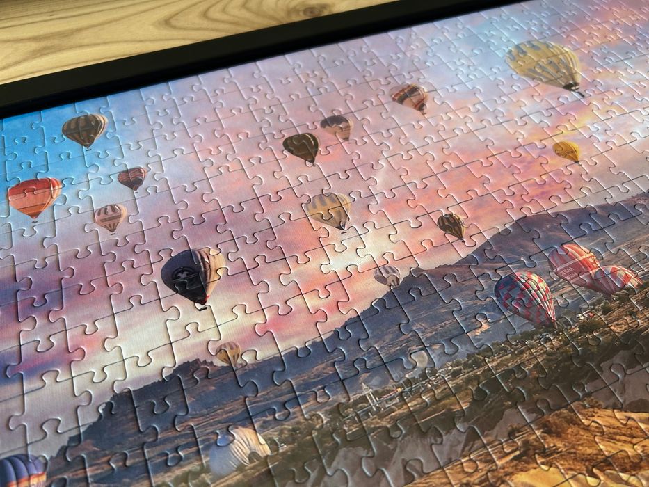 Нареден пъзел в рамка 50х70/1000 части/Кападокия/Подарък