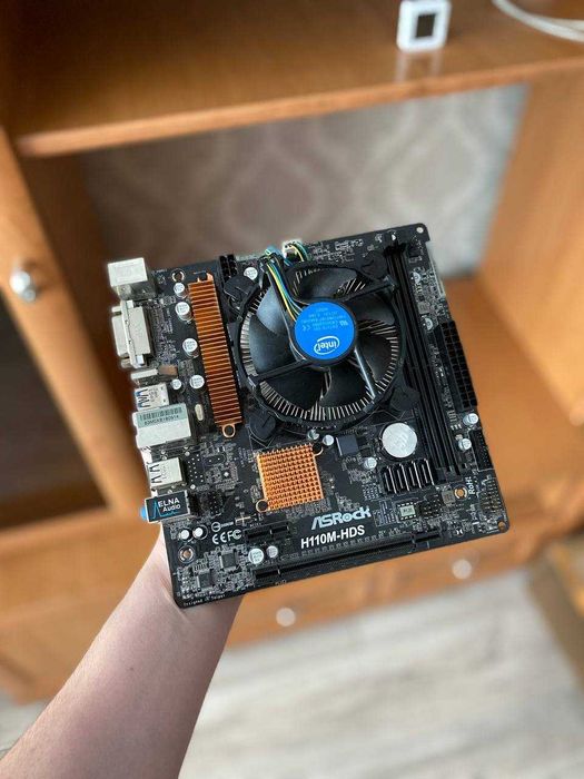 Комплект i5-6500 + asrock h110m