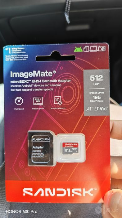 Sandisk imagemate microsd 512gb Full HD