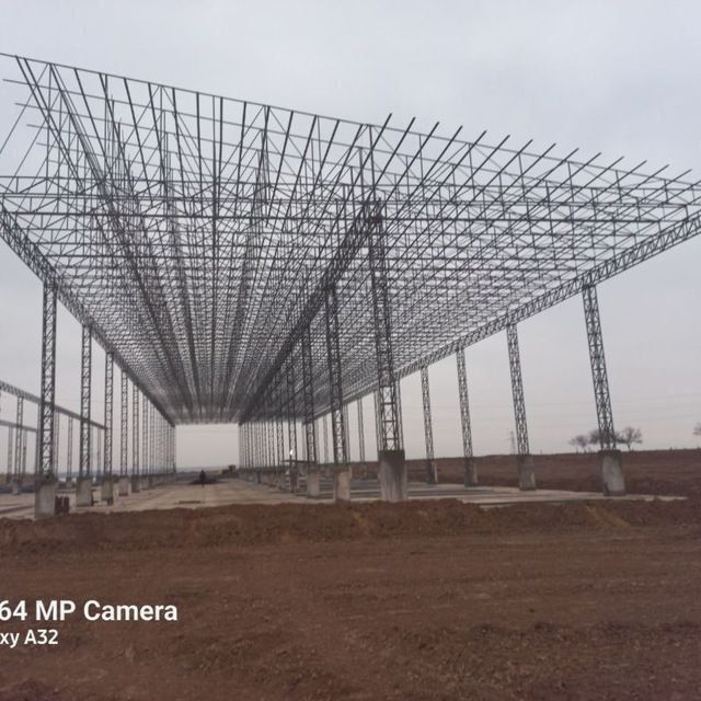 Контейнер профиллари ёки уголниклардан фермалар тайёрлаш ва урнатиш