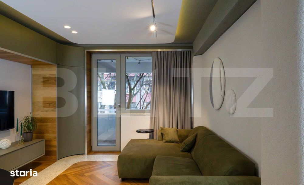 Apartament de vanzare, cu 2 camere, 44,2 mp utili, zona ultracentrala — fotografia 2