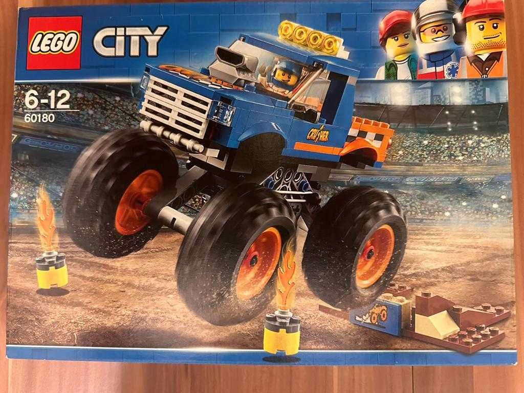 Lego police best sale monster truck