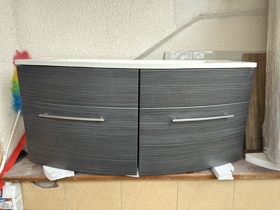 Долен шкаф за баня МДФ