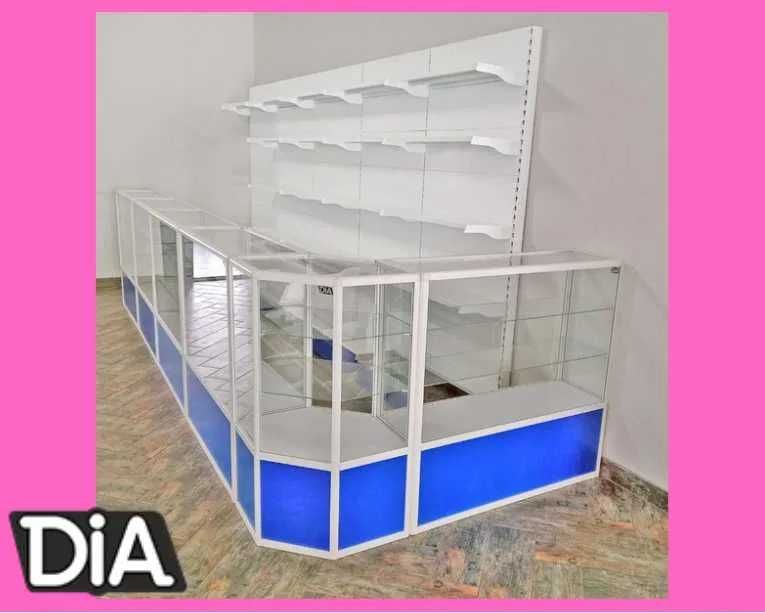 Мetall stellajlar, savdo tokcha, стеллаж для магазина