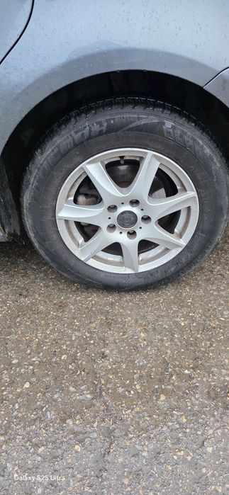 Джанти 5х112 15 със нови зимни гуми