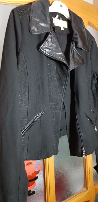 Sacou BIBA cu detalii înlocuitor piele