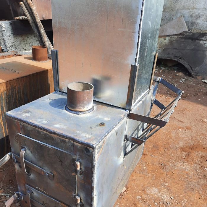 Печи банные с баками