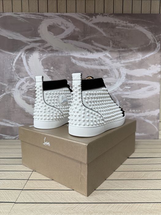 Christian Louboutin High Black White