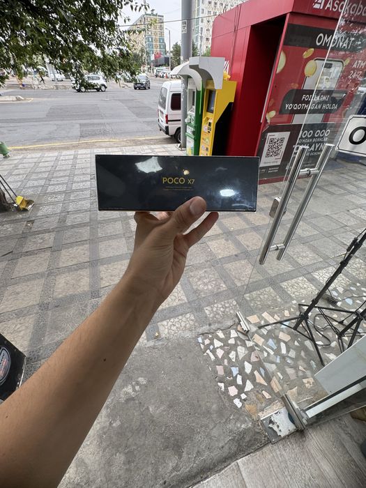 Poco X7 5g   Joyi 12/512    rangi Green hali yengi ochilmagan